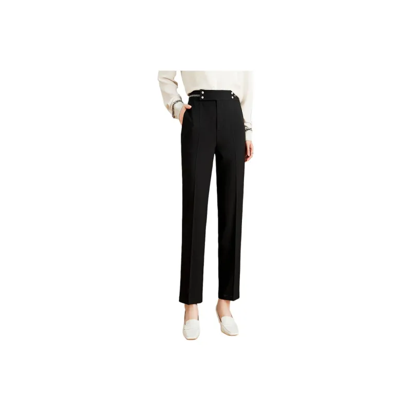 Like The Age Of Water Casual Pants Women's Black-0