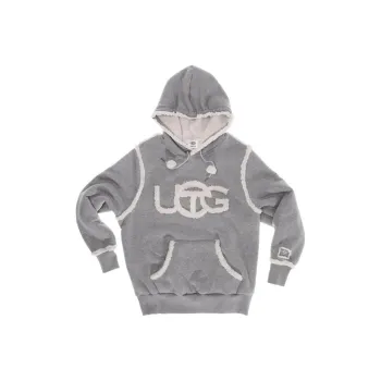 UGG X UGG Shearling Hoodie Heather Grey