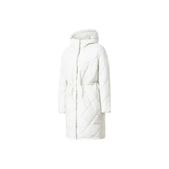 Erke Puffer Jackets Women's Glacier White