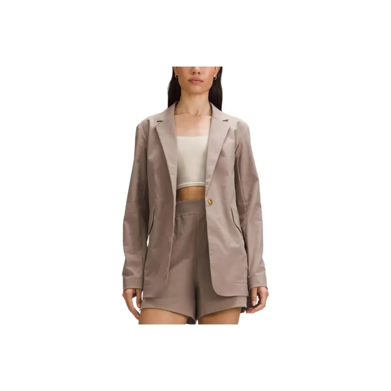 Lululemon Business Suits Coats Women's Black-7