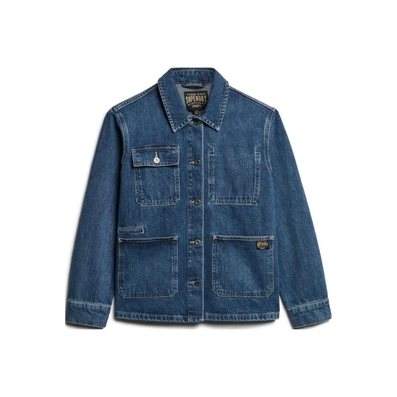 SUPERDRY Denim Jacket Women's Blue-0