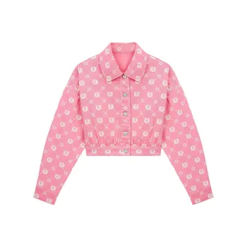 Sailor Moon X Maje X Sailor Moon Denim Jackets Women's Pink