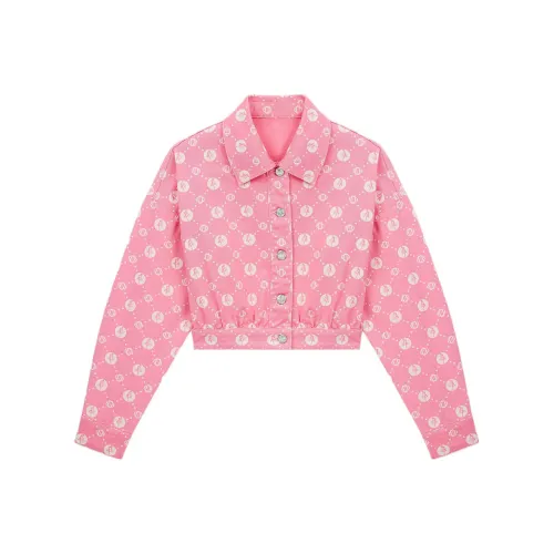 Sailor Moon X Maje X Sailor Moon Denim Jackets Women's Pink