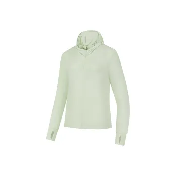 QIAODAN Ice Skin Sun Protection Clothing Women's Shell Green