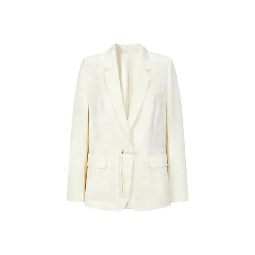 JZ. ANNAKRO Business Suit Women's Beige Yellow