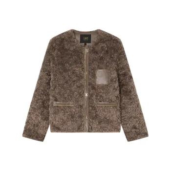 LOUISY AO Velvet-feel Coat Women's