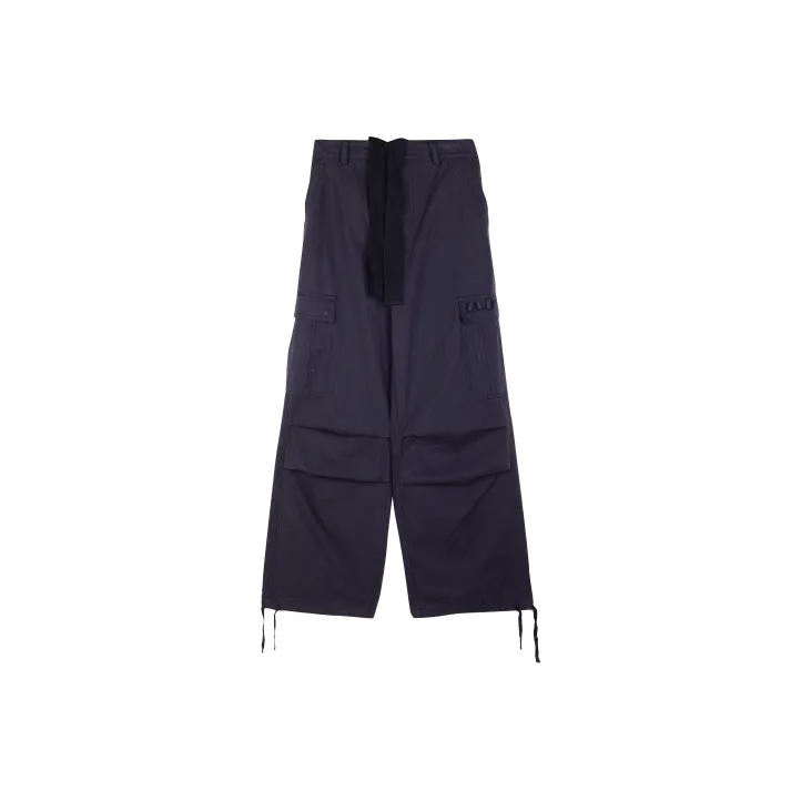 BEERBRO Casual Pants Unisex Navy Blue-0