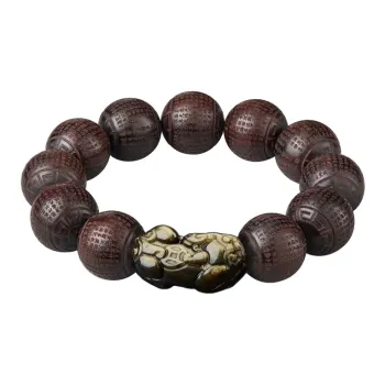 SGE Red Sandalwood Bracelets Men's