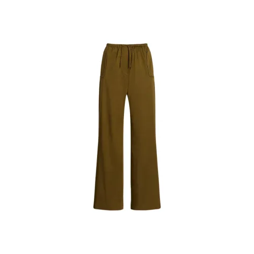 SCANLAN THEODORE Pocket Cargo Casual Pants Women's Olive/Olive