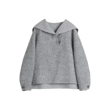 ELLE Coats Women's Medium Gray
