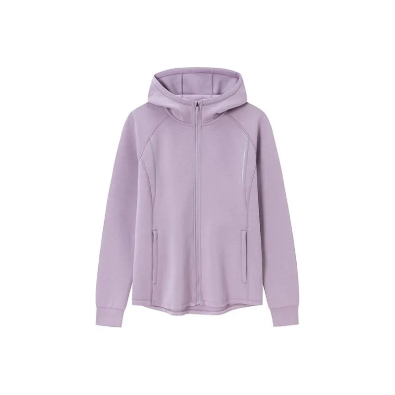 Anta Running Collection Trench Coat Women's Pearlescent Purple-0