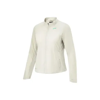 LiNing Trench Coat Women's Silver Birch Gray