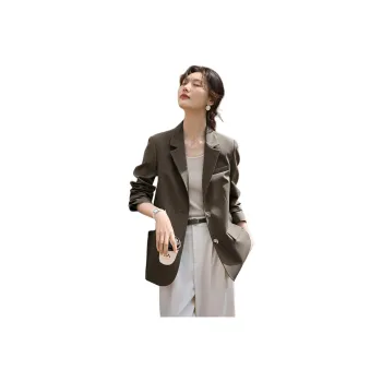 XWI Business Suit Women's Camel Gray