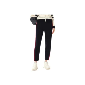 XII BASKET Casual Pants Women's Navy Blue