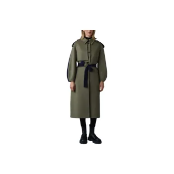 MACKAGE Coat Women's Light Army Green Marine Blue