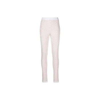 BALMAIN Monogram pattern Knitted Leggings