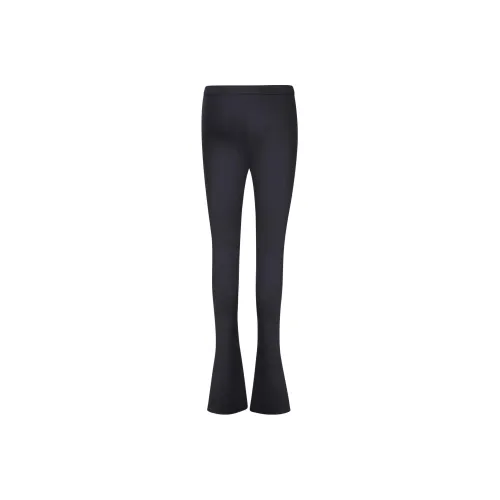 OFF WHITE Flared High Waist Leggings Black