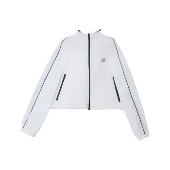 THE SEA LIFE Cropped Coat Women's Cloud White