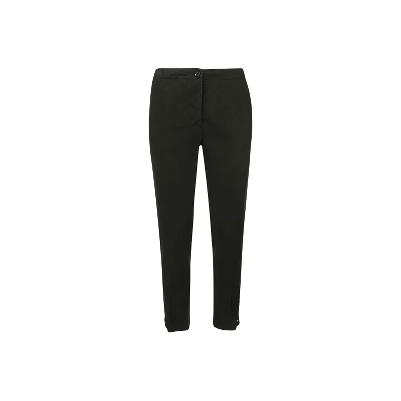 ASPESI Frank Straight Leg Cropped Pants-0