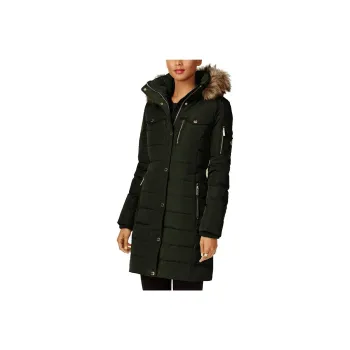 MICHAEL KORS MMK Down Jacket Women's Dark Moss Green