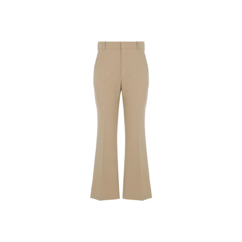 Chloé Cropped Bootcut Pants-0