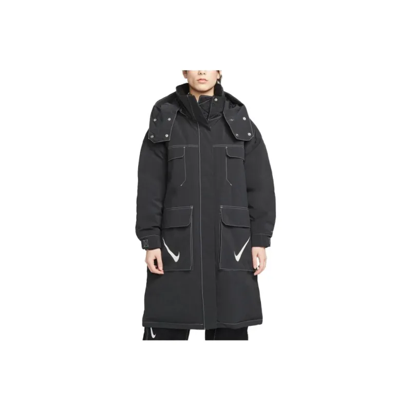Nike Trench Coats Women's Black-0