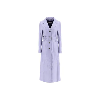 MARNI Trench Coats Women's Blue