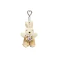 Khaki-Knitted Fabric Overalls Bunny