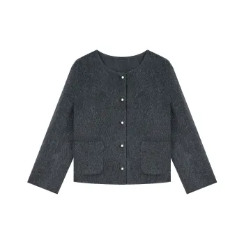 THE SEA LIFE Coat Women's Black Gray