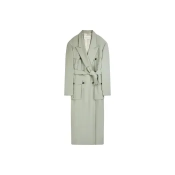 DRIES VAN NOTEN SS24 Coats Women's Cement