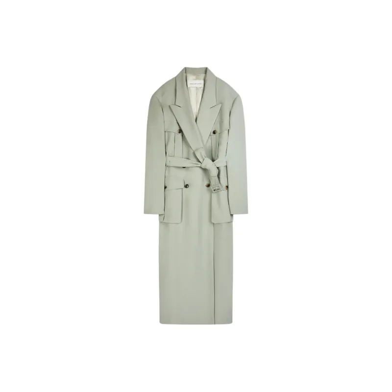 DRIES VAN NOTEN SS24 Coats Women's Cement-0
