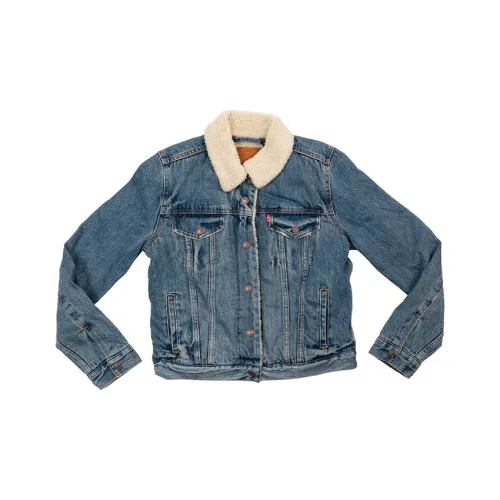 Levi's Velvet feel Coat Women's Blue