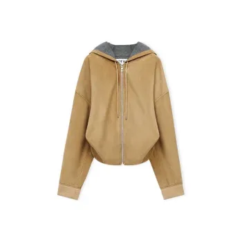 LOEWE Draped Hoodie 'Gold'