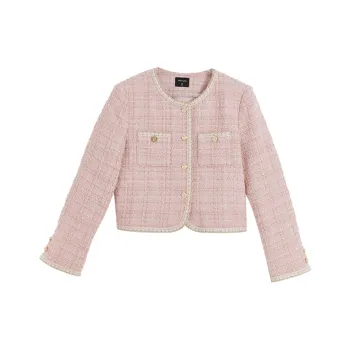 WESTLINK Cropped Coat Women's Pink