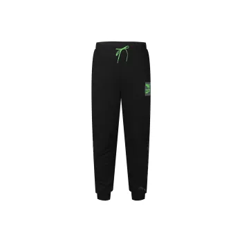PUMA Knitted Sweatpants Women's Black Green