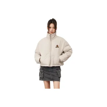 ZUOBEIKA Puffer Jacket Women's Apricot