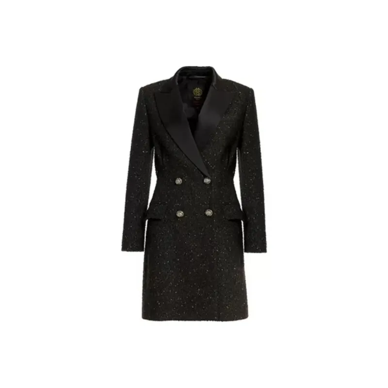 BESIONIA FW24 Coats Women's Black-0