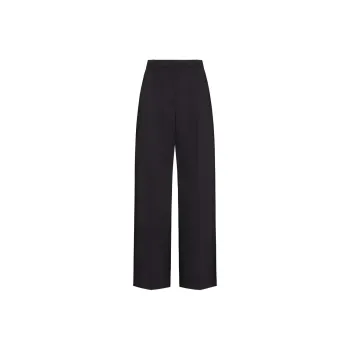 Valentino Pleat Detailed Wide Leg Pants