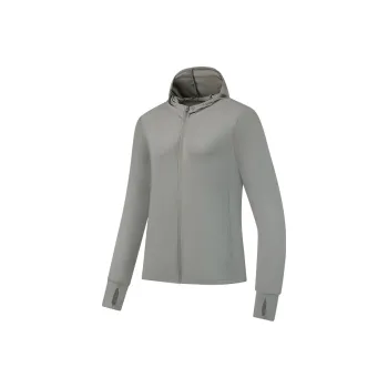 QIAODAN Ice Skin Sun Protection Clothing Women's Dove Gray