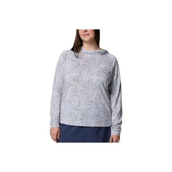 Columbia PFG Uncharted Sweatshirt Women's Post-Rain Gray Marshland