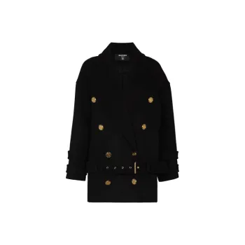 BALMAIN Velvet Jackets Women's Black