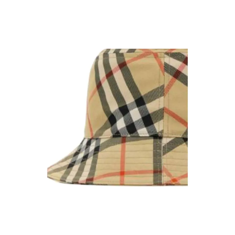 Burberry Polyester Bucket Hats Kids' Brown-1