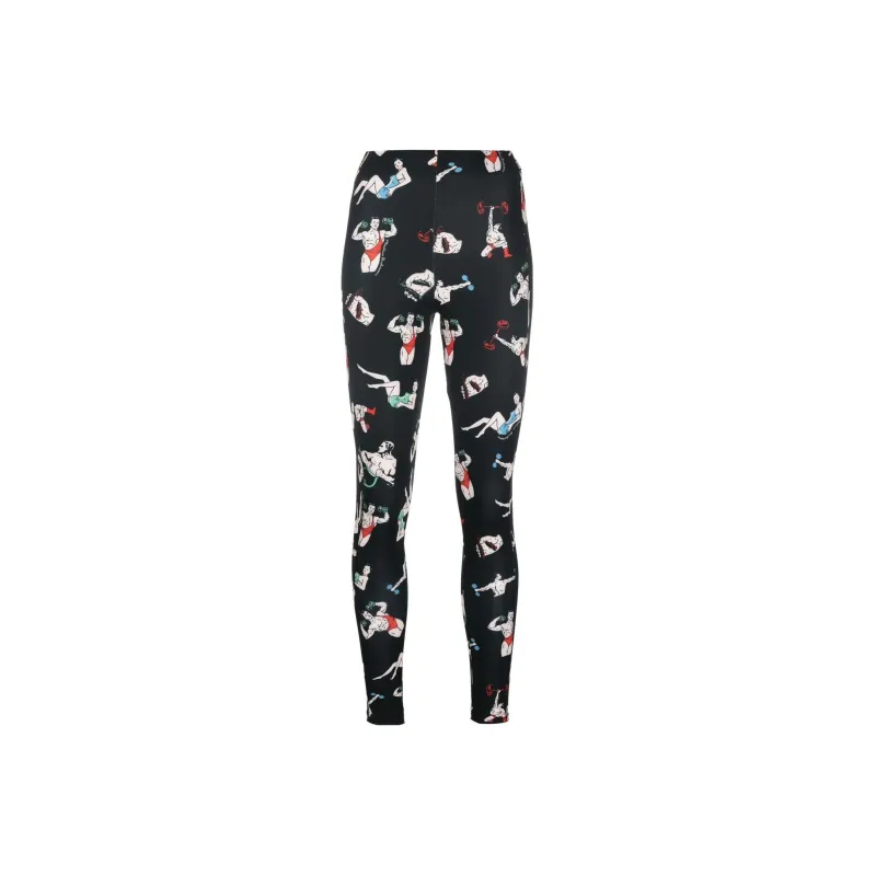 MOSCHINO Leggings Women's Black-0