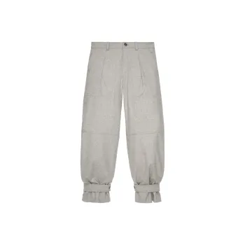 ZARA Casual Pants Women's Zebra Print Gray