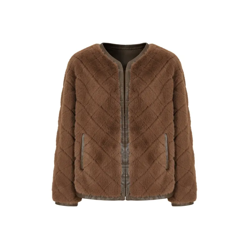 JZ. ANNAKRO Coats Women's Brown-0