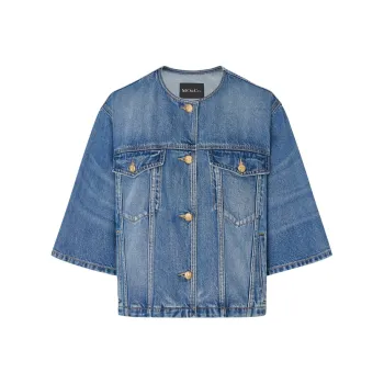 MO&CO Denim Jackets Women's