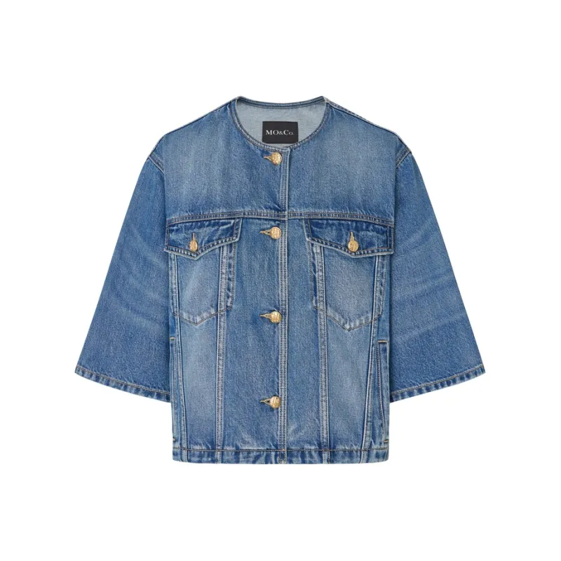 MO&CO Denim Jackets Women's-0