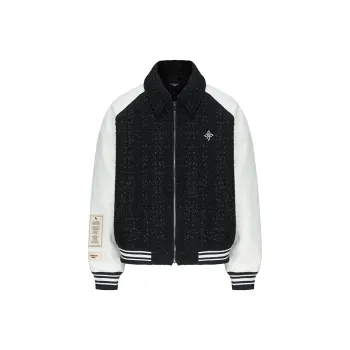 ARDENCODE Baseball Jacket Unisex Black