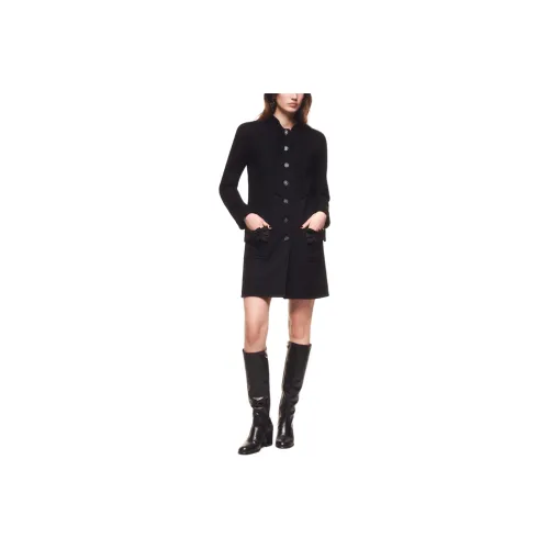 CHANEL FW24 Coats Women's Black