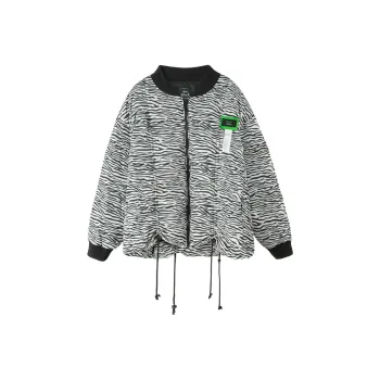 CHUU Puffer Jackets Women's Black/White